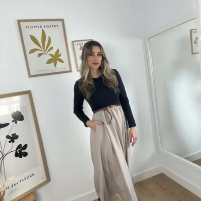 VESTIDO-COMBINADO-CINTURON-GRIS