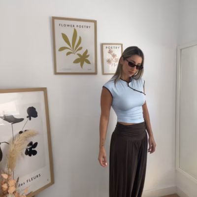 camiseta-kimono-celeste-modelo
