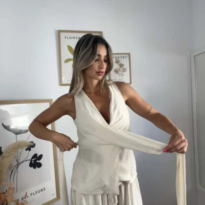 Blusa vera blanco
