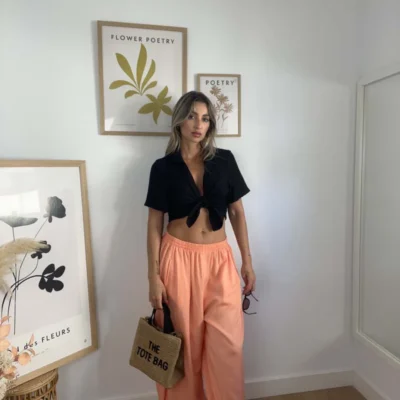Pantalon nilo naranja