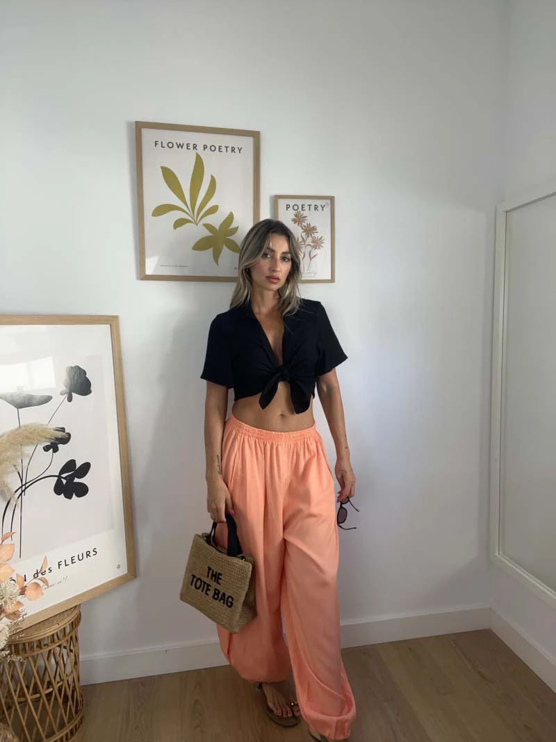 Pantalon nilo naranja