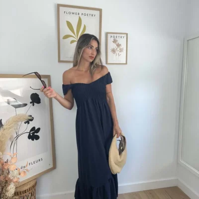Vestido isla marino