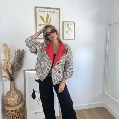 Bomber check frente